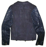 DIESEL BLACK GOLD LESANG-FS LEATHER JACKET