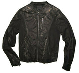 DIESEL BLACK GOLD LIRIUSI LEATHER JACKET