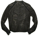 DIESEL BLACK GOLD LIRIUSI LEATHER JACKET