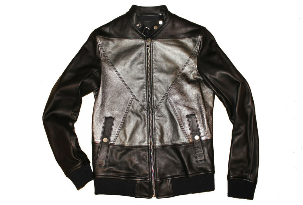 DIESEL BLACK GOLD LITRIANG LEATHER JACKET