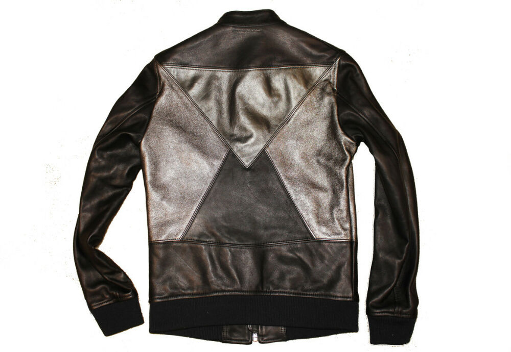 DIESEL BLACK GOLD LITRIANG LEATHER JACKET