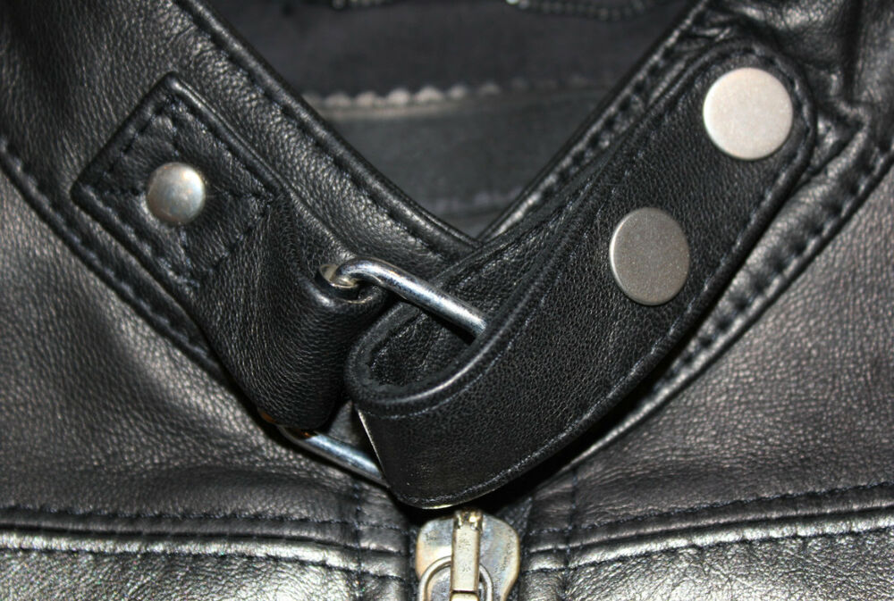 DIESEL BLACK GOLD LITRIANG LEATHER JACKET