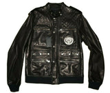 DIESEL BLACK GOLD LUCCY-BOMB LEATHER JACKET