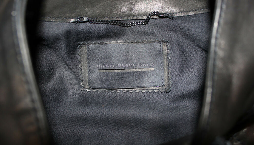 DIESEL BLACK GOLD LUCCY-BOMB LEATHER JACKET