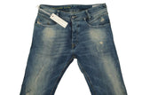 DIESEL IAKOP 0827N SLIM-TAPERED JEANS