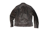 REPLAY DISTRESSED LEATHER JACKET