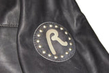 REPLAY DISTRESSED LEATHER JACKET