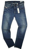 DIESEL BELTHER 0827Q SLIM TAPERED JEANS