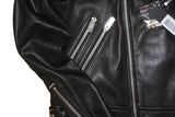 DIESEL L-GARRETT LEATHER JACKET